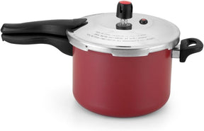 PANELA DE PRESSÃO FECHAMENTO EXTERNO TURBO QUALITY 4,5L AA VERMELHO (PROMO NIVER DA LOJA)