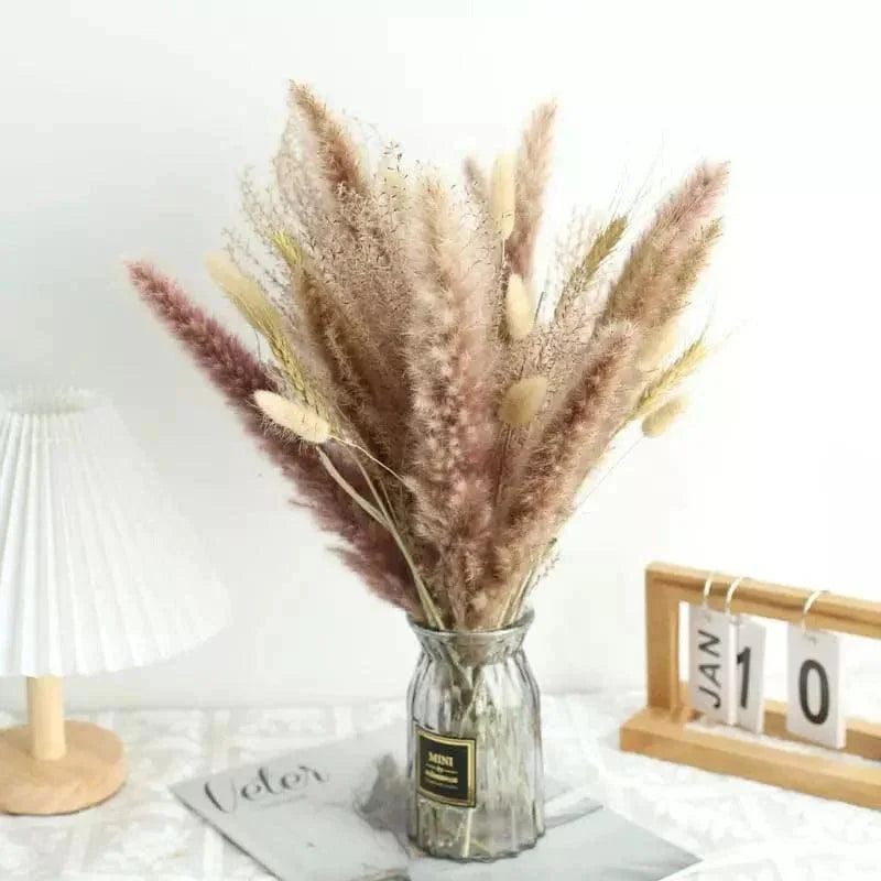 Buquê Capim dos Pampas Decorativo Lenogue